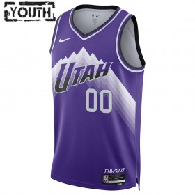 Barn Utah Jazz Tröja Clarkson Jordan Nike 2023-24 City Edition Lila Swingman